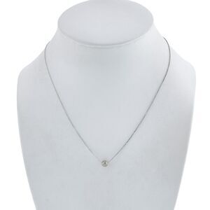 Vintage Sterling Silver 925 Bead Slide Necklace 12.75"-15.75